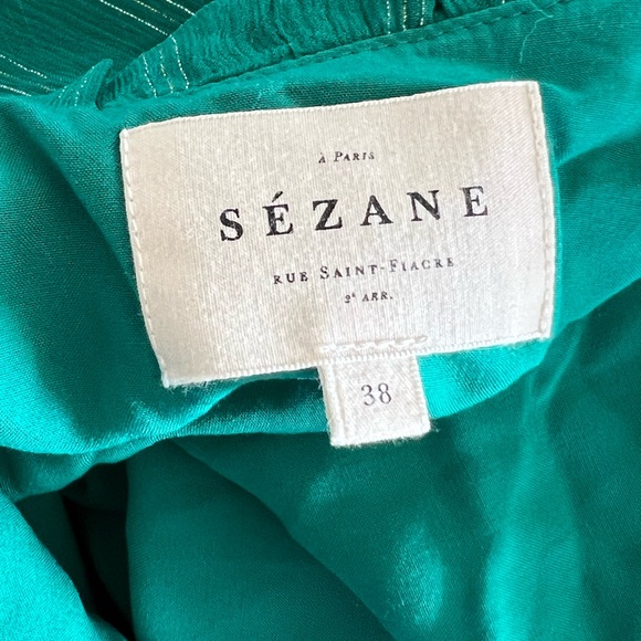 Sézane Alexandra Silk Chiffon Dress - Picture 9 of 10